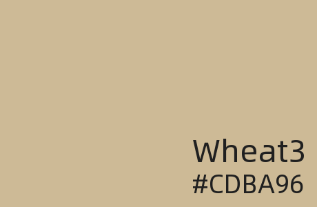 Wheat3是什么颜色 - #CDBA96是什么颜色 - Wheat3HEX、RGB、HSL、HSV、CMYK、十六进制代码